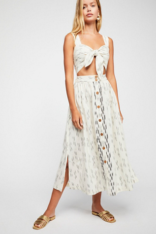 free people caldasi midi dress