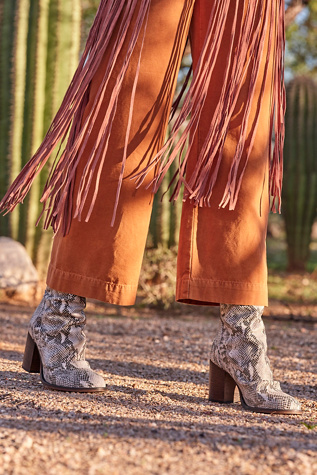 free people elle block heel boot