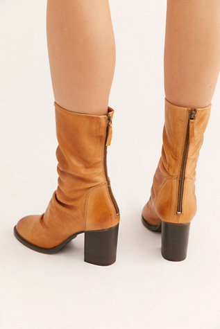 free people elle block heel boot