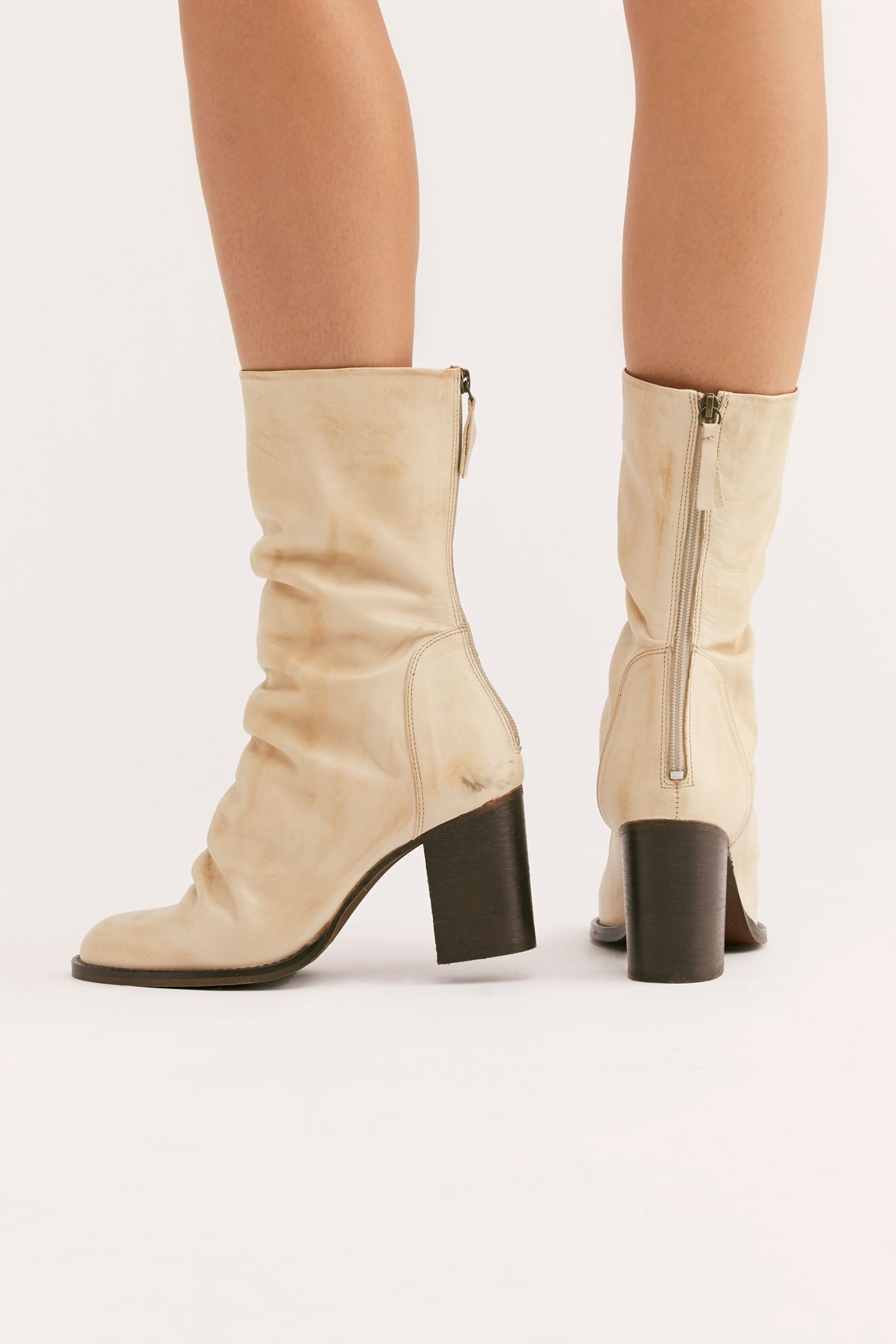 Slide View 3: Elle Block Heel Boot