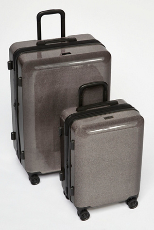 two piece hard luggage set