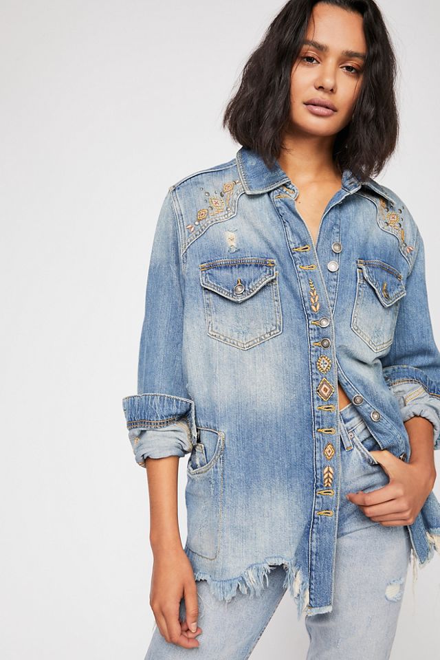 Moonchild Shirt Jacket | Free People