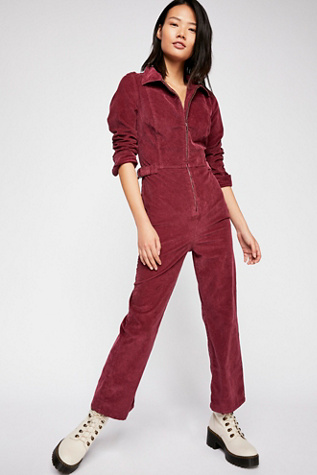 free people take me out jumpsuit
