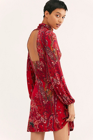 free people all dolled up mini dress