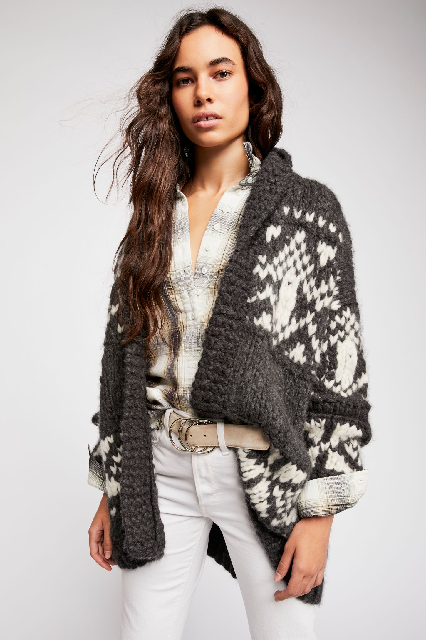 Slide View 1: Cashmere Wrap Cardi