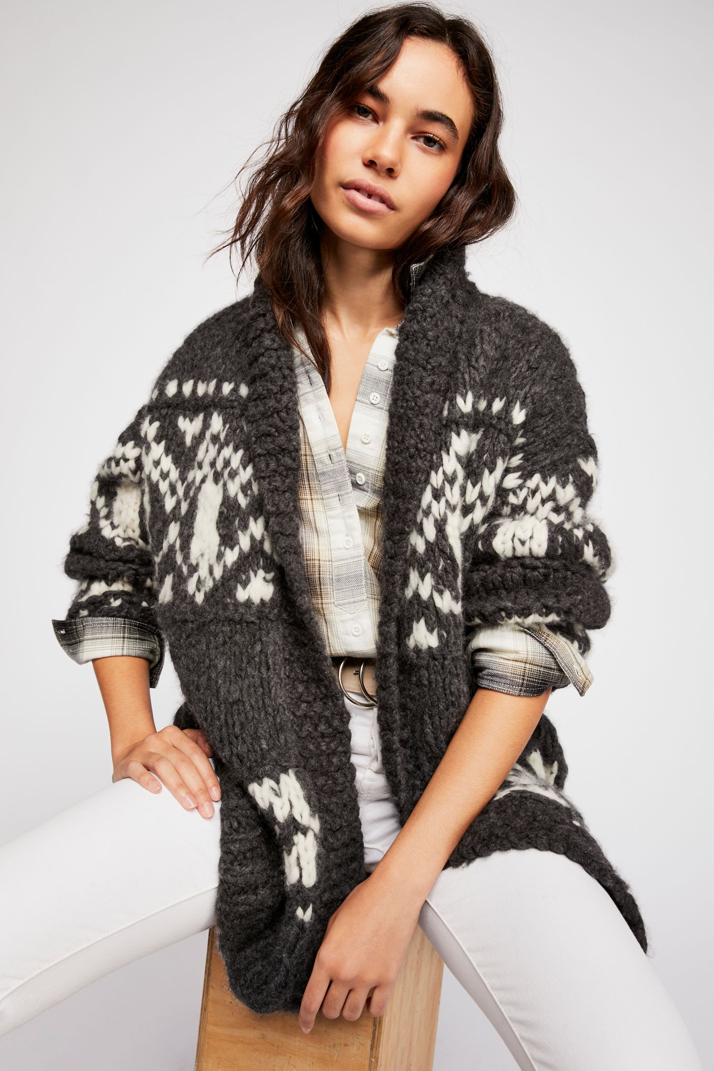 Slide View 2: Cashmere Wrap Cardi