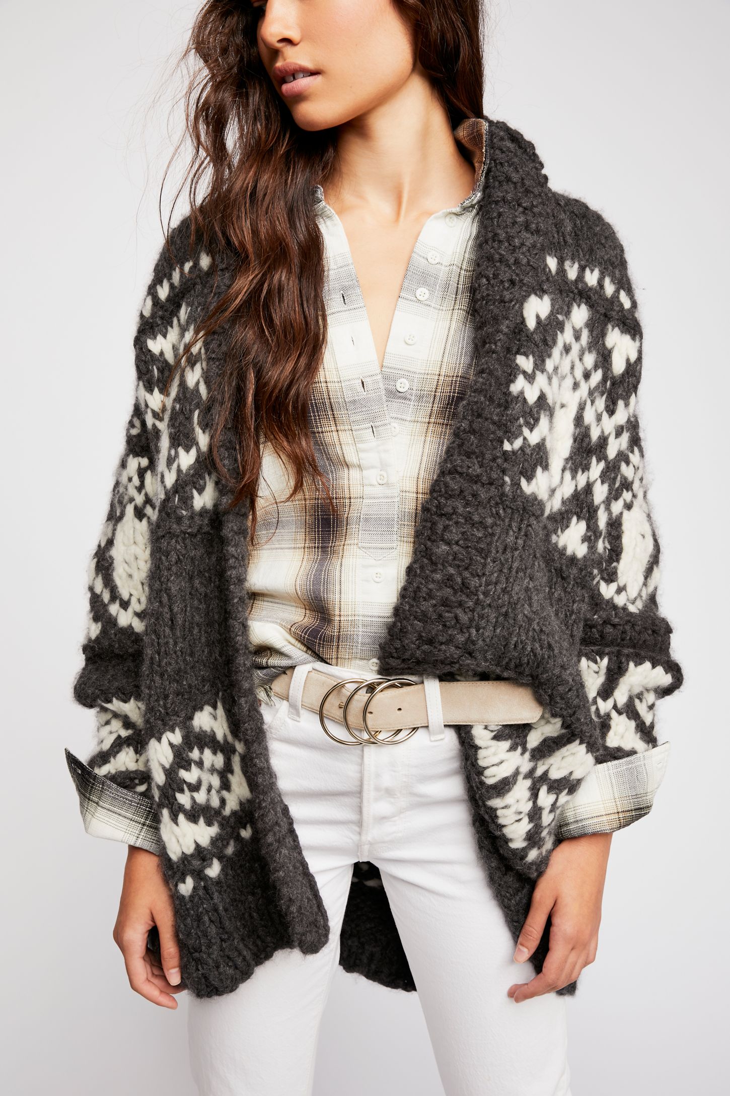 Slide View 5: Cashmere Wrap Cardi