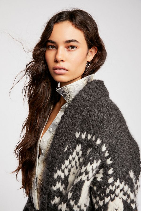 Slide View 6: Cashmere Wrap Cardi