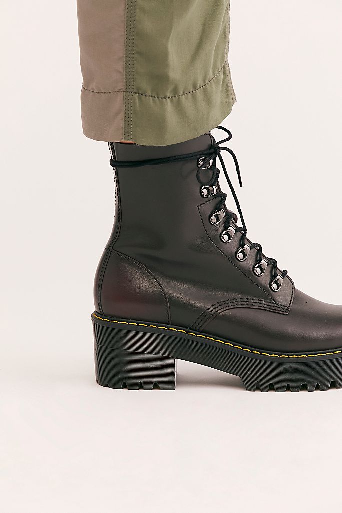 Dr. Martens Leona Platform Ankle Boots | Free People