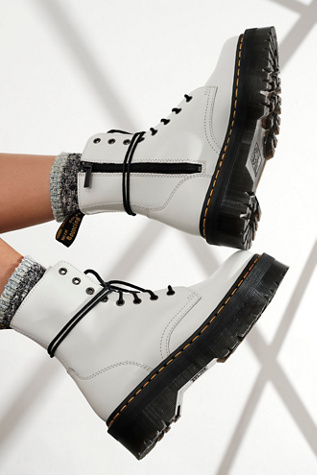 platform white doc martens