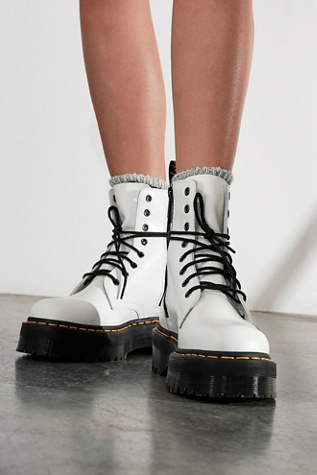 dr martens jadon boot white