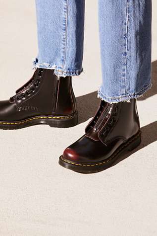 dr martens front zip pascal