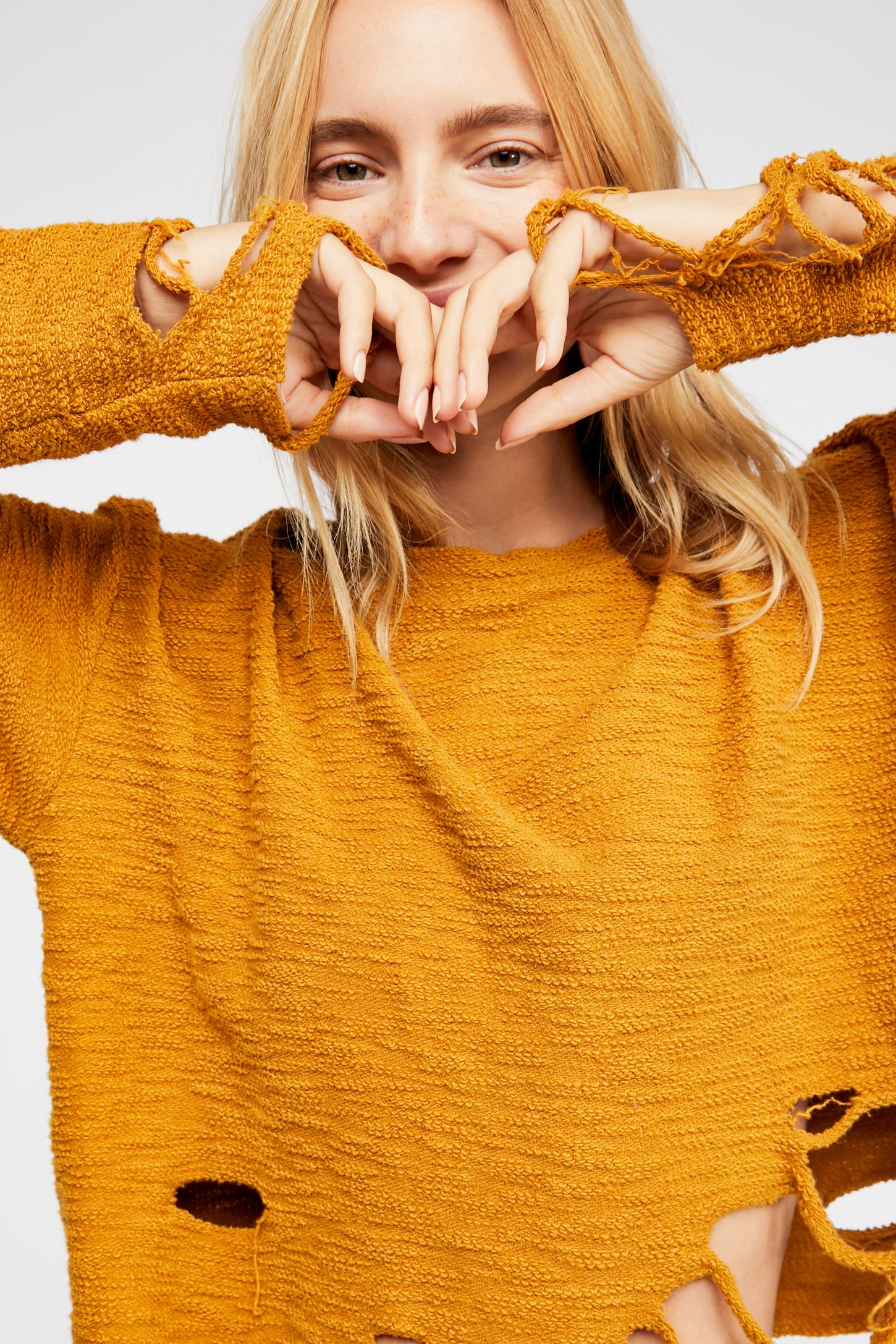 Slide View 1: Raines Jersey Slashed Pullover