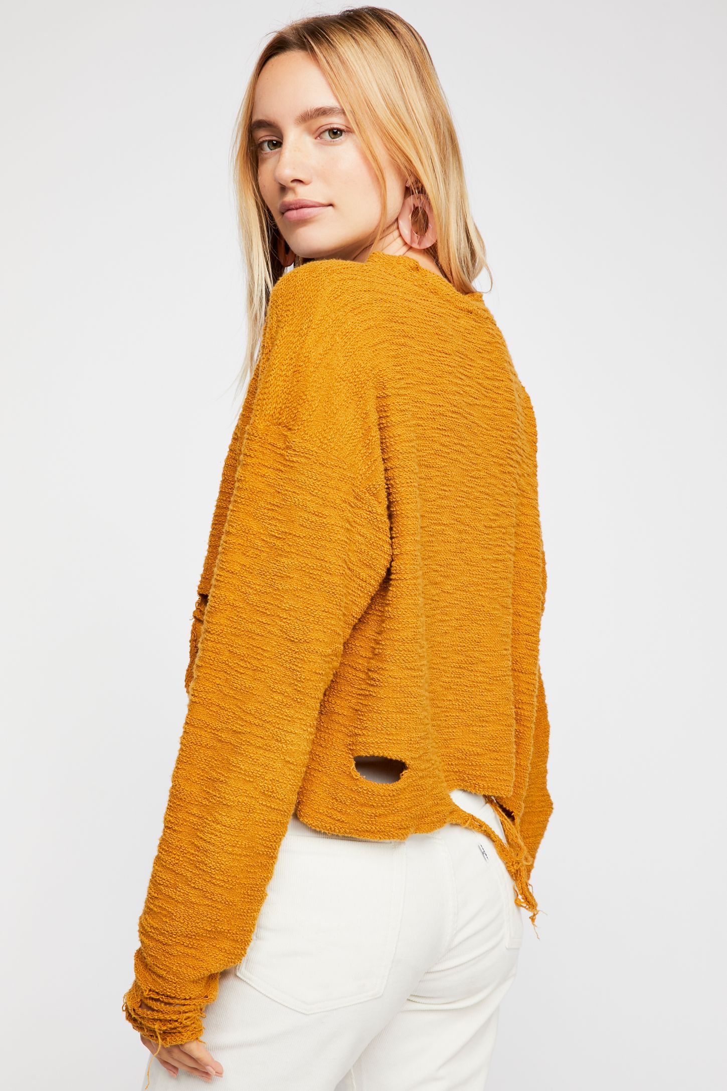 Slide View 3: Raines Jersey Slashed Pullover