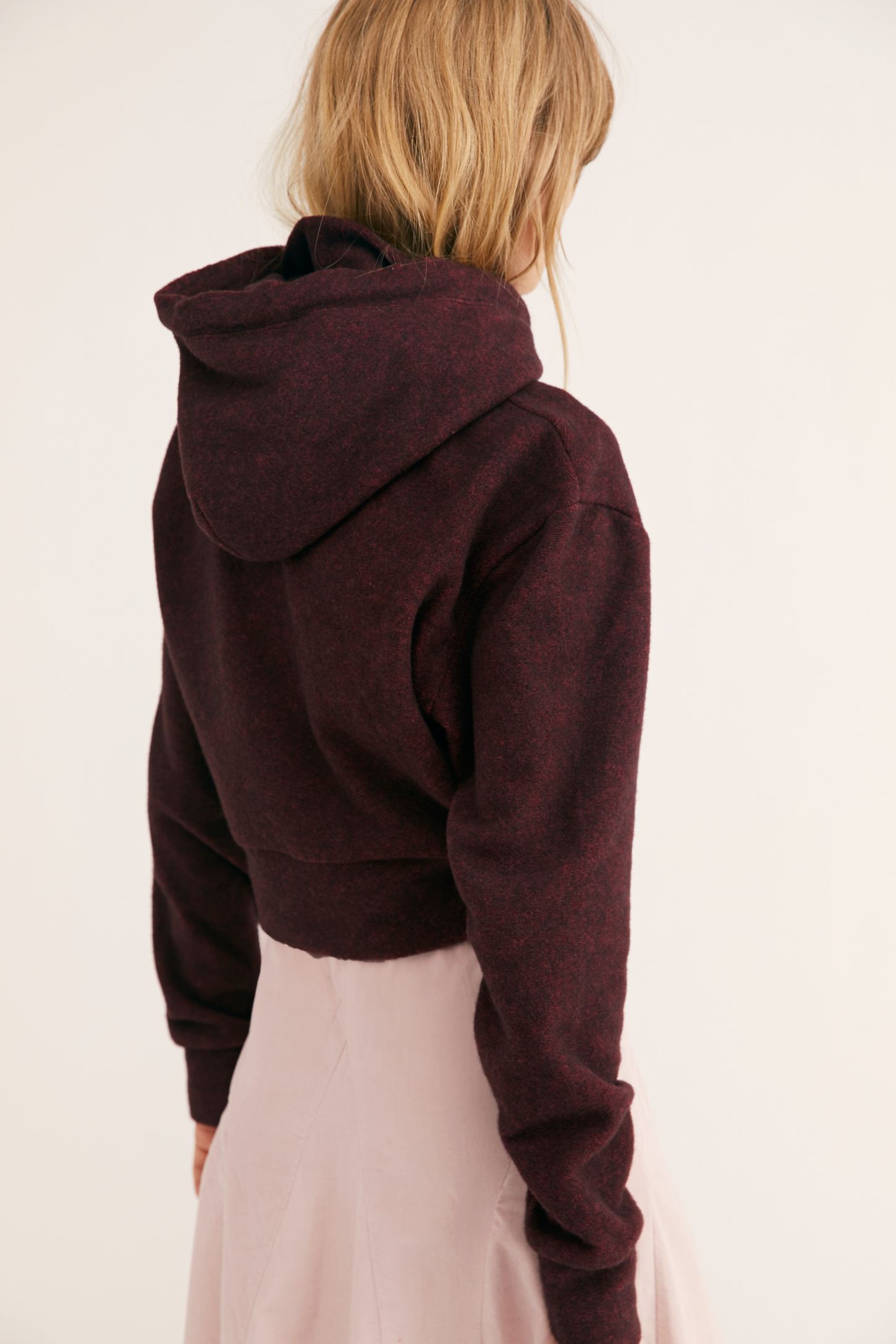 Slide View 2: Maddux Jersey Turtleneck Hoodie