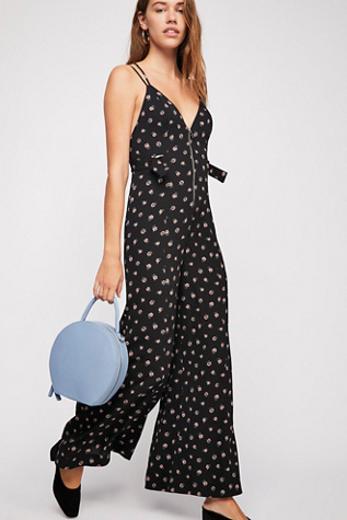 free people polka dot jumpsuit