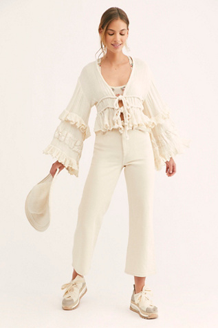 lee high rise wide leg jeans