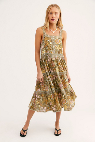 jungle midi sundress spell