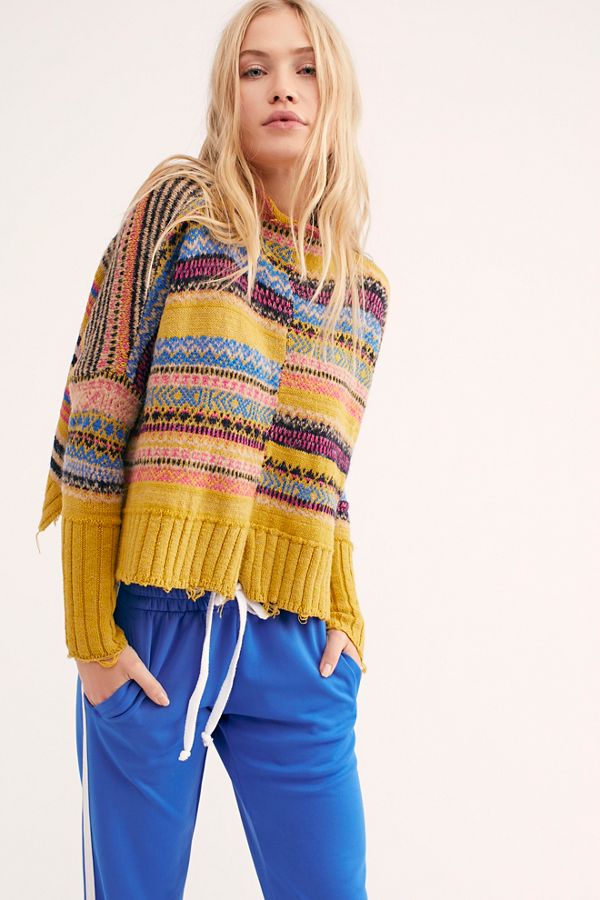 Slide View 2: All The Pattern Pullover Sweater