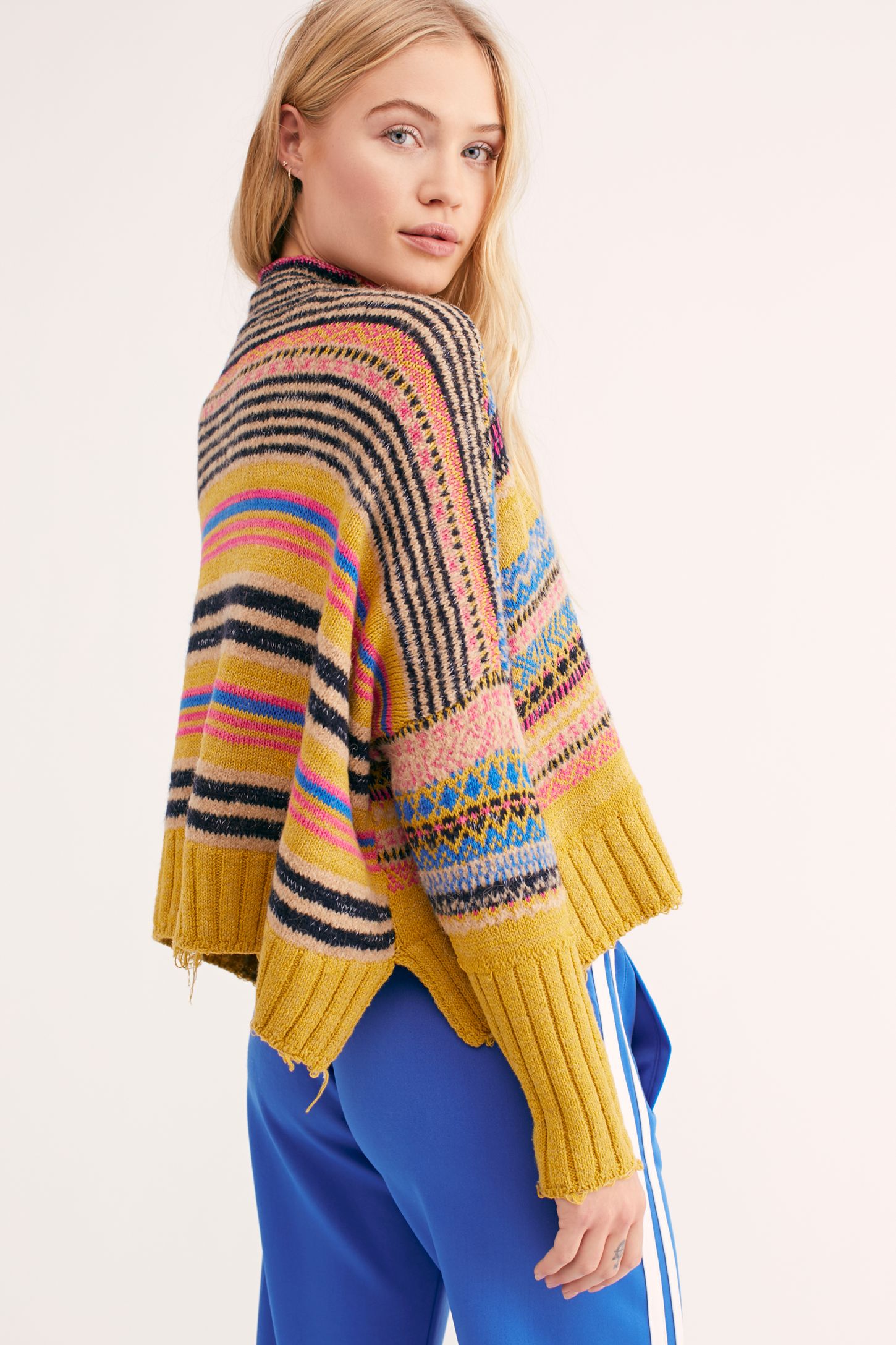 Slide View 3: All The Pattern Pullover Sweater