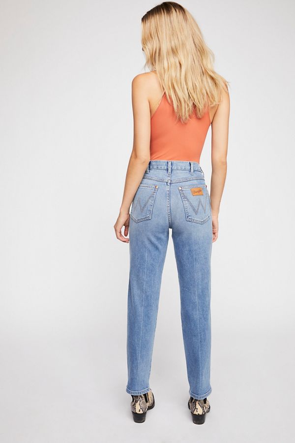 wrangler high rise jeans