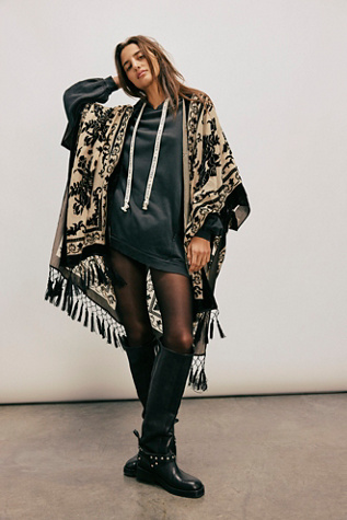 Nightbird Burnout Kimono