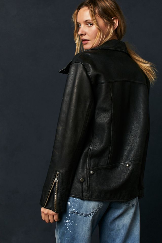 Free People Jealousy Leather Moto Jacket. 6