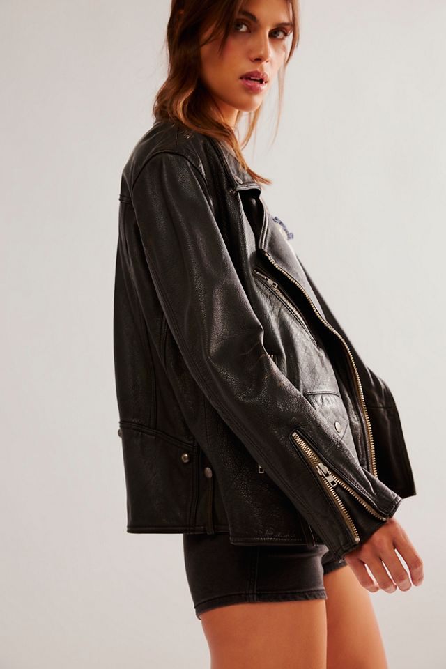 Free People Jealousy Leather Moto Jacket. 9