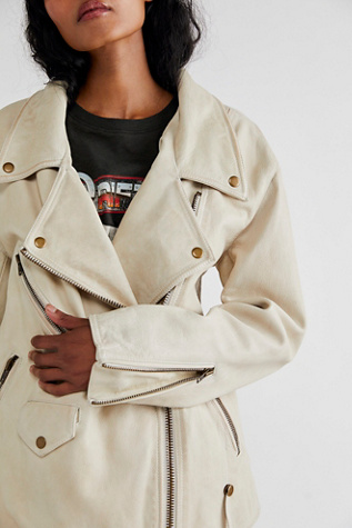 Jealousy Leather Moto Jacket