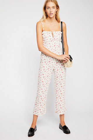 free people polka dot jumpsuit