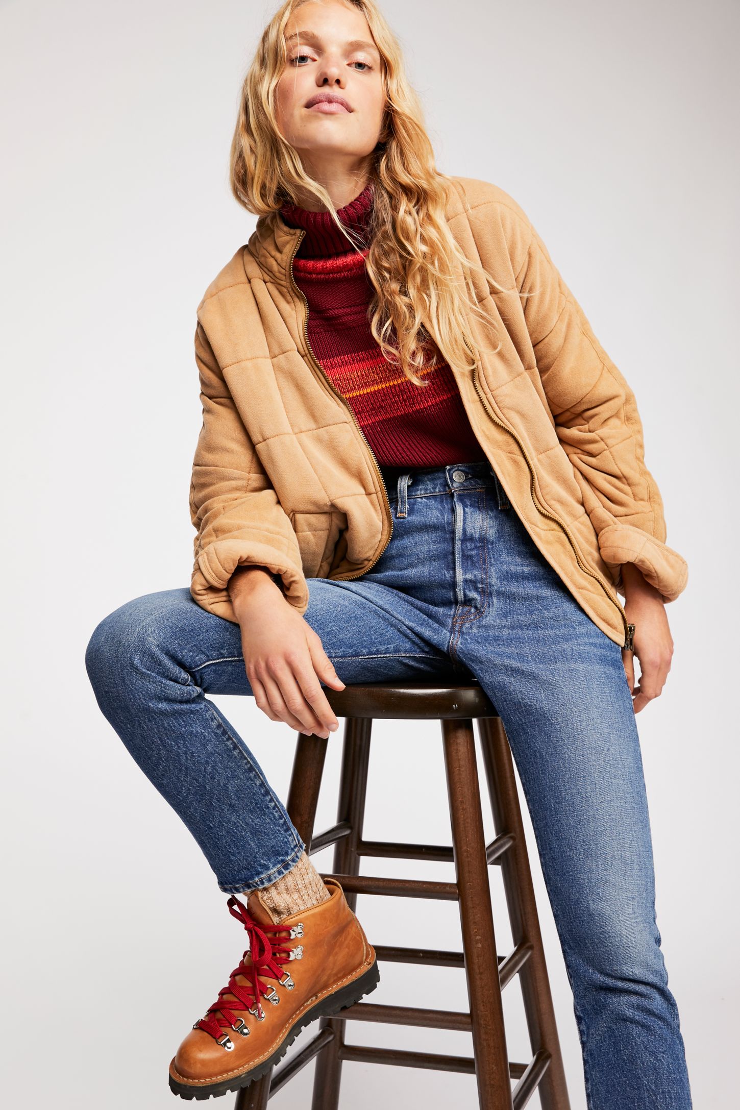 Slide View 2: Dolman Quilted Knit Jacket