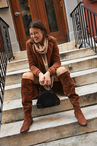 free people thigh high boots