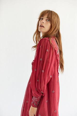 free people bali golden sun dress