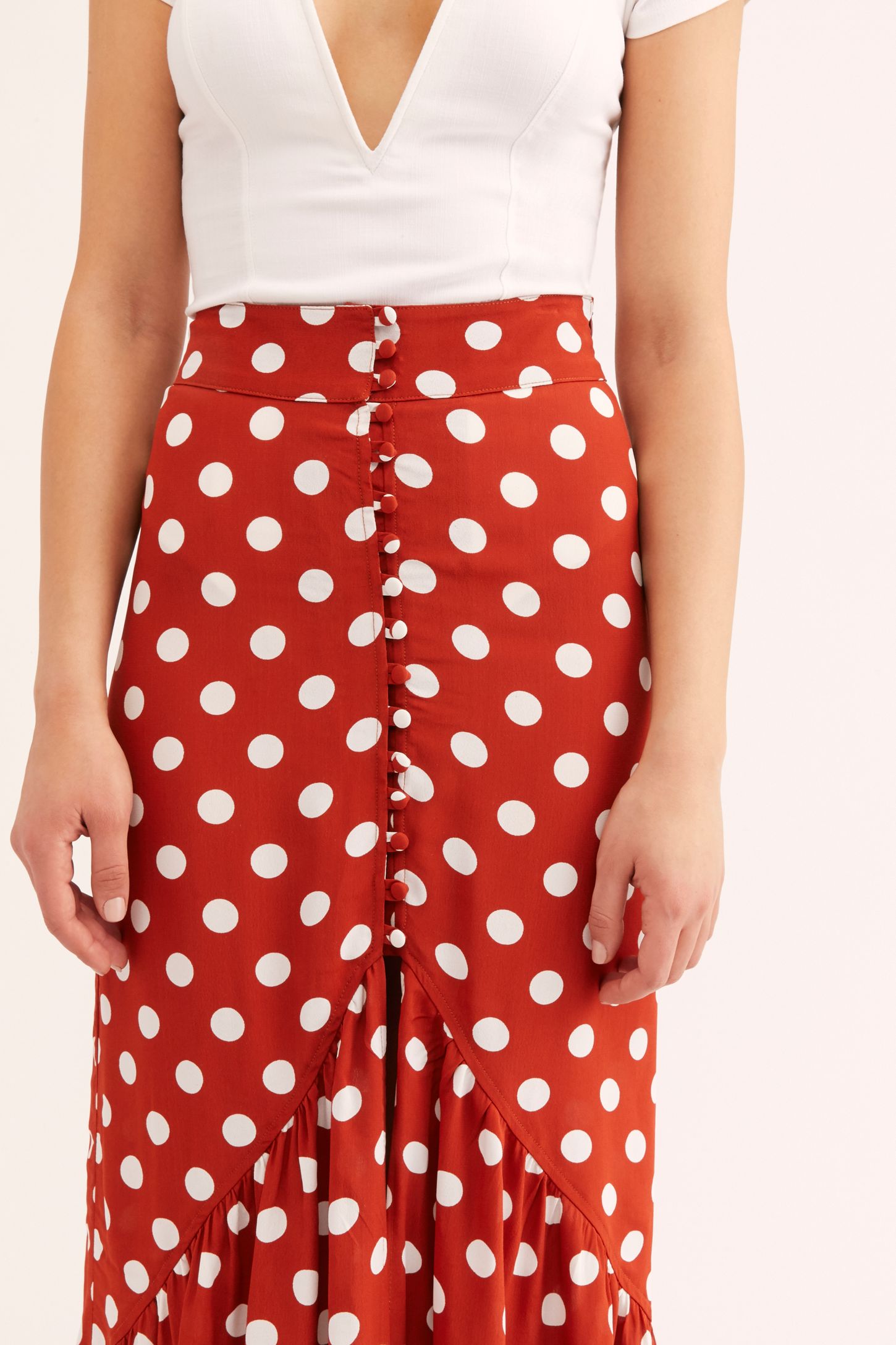 Slide View 3: Unbutton Me Maxi Skirt