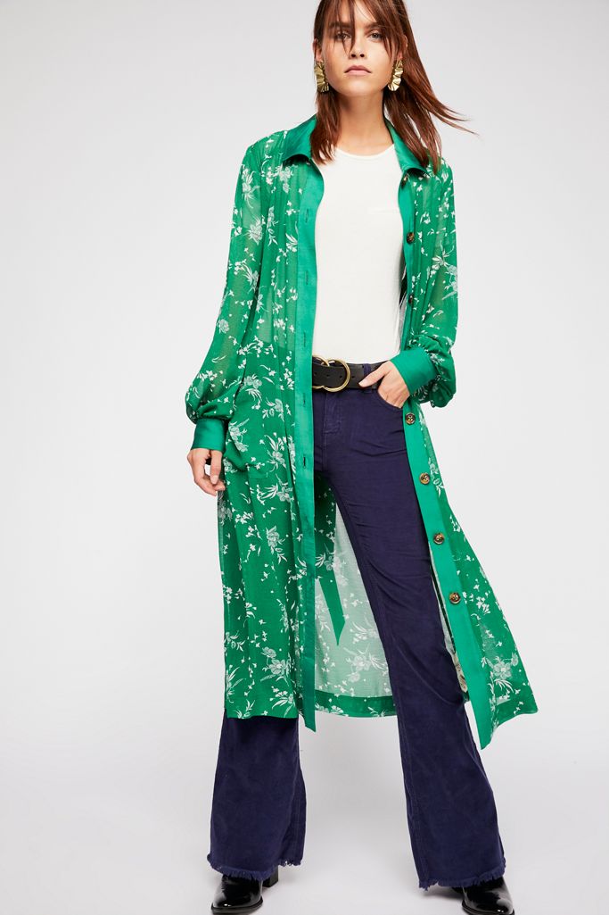 free people wildflower blossom duster jacket