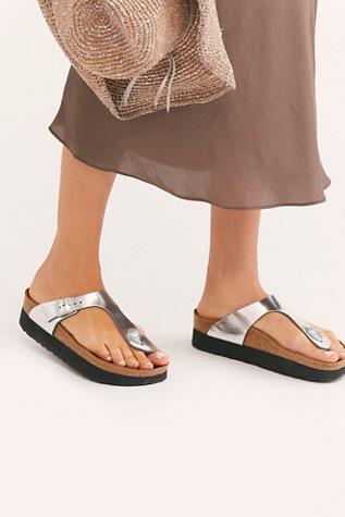 birkenstock gizeh platform by papillio