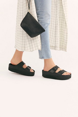 birkenstock platforms