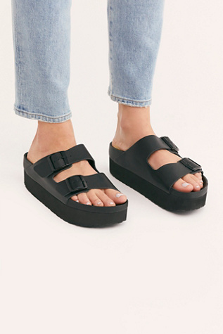 birkenstock arizona platform exquisite sandals