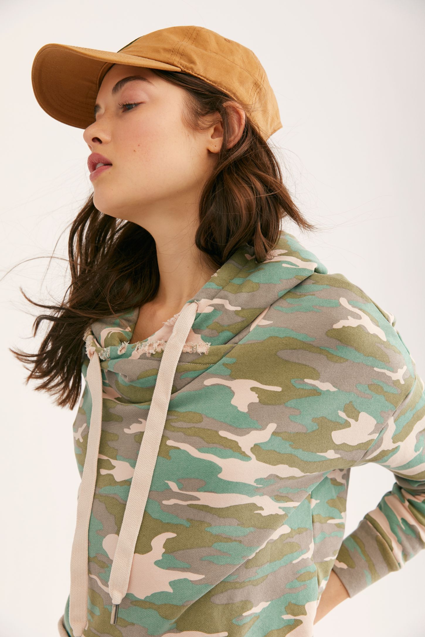 Slide View 4: Savannah Cropped Hoodie