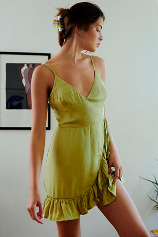 light green maxi dress