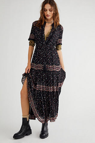 free people keeping my cool denim dress