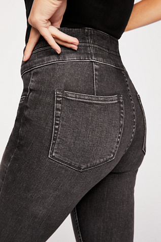 free people black denim