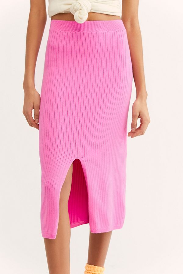 Slide View 4: Skyline Midi Skirt