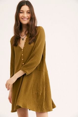 Blossom Button-Up T-Shirt Dress