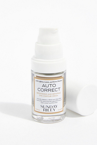 sunday riley eye cream autocorrect