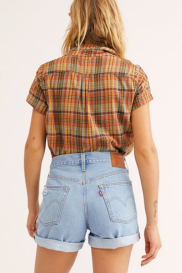 Leviâs 501 Long Denim Shorts | Free People