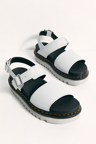 doc marten sandals white