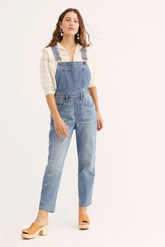 Wrangler Heritage Dungarees | Free People UK