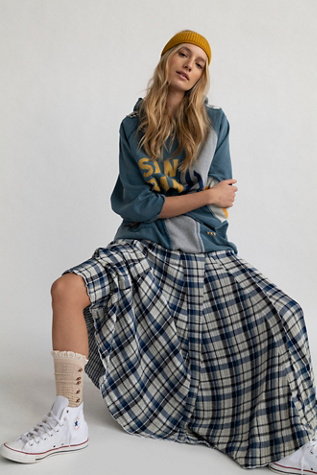 cotton maxi skirt 80
