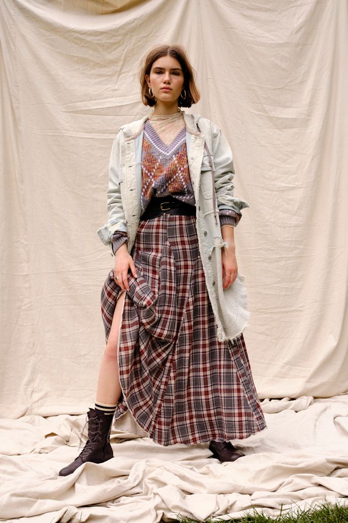 Lily Cotton Maxi Skirt